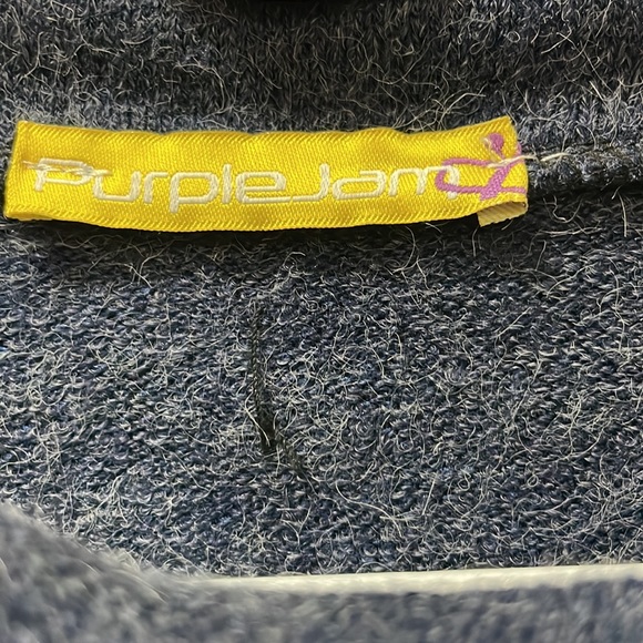 Like new PURPLE JAM belted sweater dress from Italy. - Picture 4 of 8